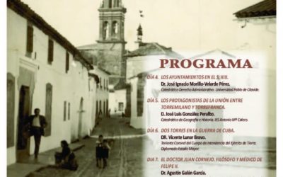 XIII JORNADAS DE HISTORIA Y DESARROLLO LOCAL DE DOS TORRES