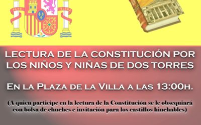 6 DE DICIEMBRE. DÍA DE LA CONSTITUCIÓN