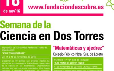 Semana de la Ciencia en Dos Torres: Matemáticas y Ajedrez