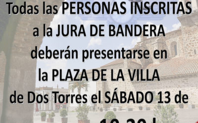 INFORMACIÓN JURA DE BANDERA 2017