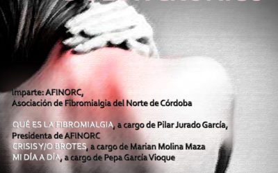 CHARLA INFORMATIVA FIBROMIALGIA, FATIGA CRÓNICA, DOLOR CRÓNICO