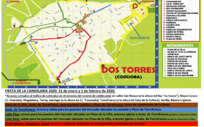 PLANO ACCESIBILIDAD, MOVILIDAD Y APARCAMIENTOS CANDELARIA 2020