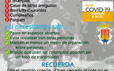 INFORMACIÓN DE INTERÉS. ACTUALIZADA. CORONAVIRUS