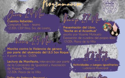 25N DÍA INTERNACIONAL PARA LA ELIMINACIÓN DE LA VIOLENCIA CONTRA LA MUJER